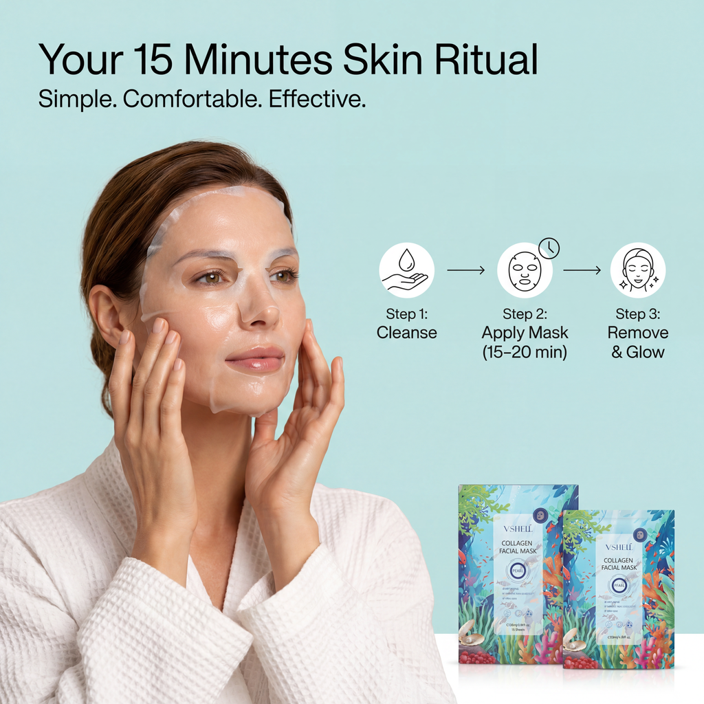 VSHELL Collagen firming face sheet mask product image