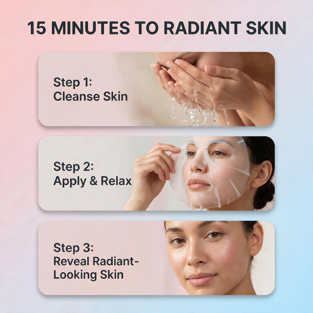 VSHELL Sakura brightening face sheet mask product image