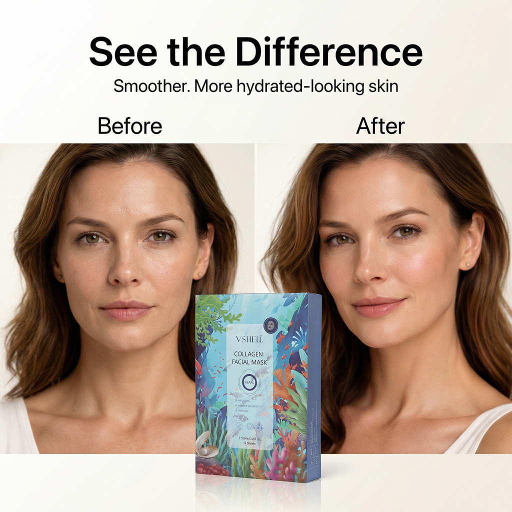 VSHELL Collagen firming face sheet mask product image